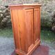 Armoire vintage en pitchpin et bambou d’époque 1900