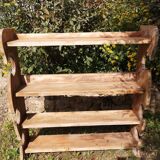 Solid wood shelf