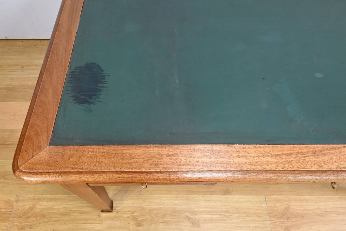 Important architect's desk in mahogany - 1920