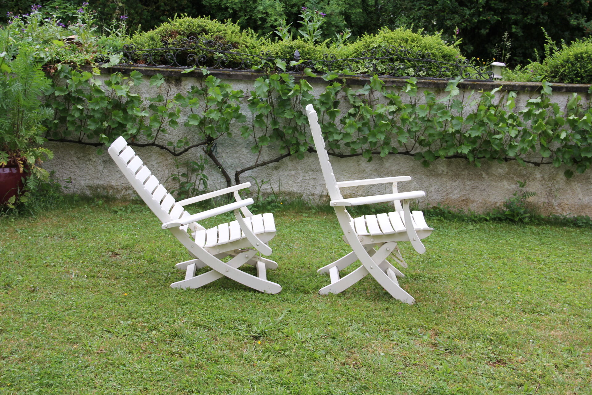 pair of HERLAG Garden Chairs