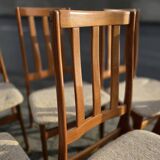 6 Danish teak chairs, Schionning & Elgaard, 1960