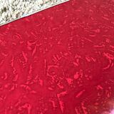 Table bass feet compass formica red