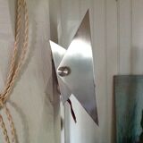 Pair of metal wall light