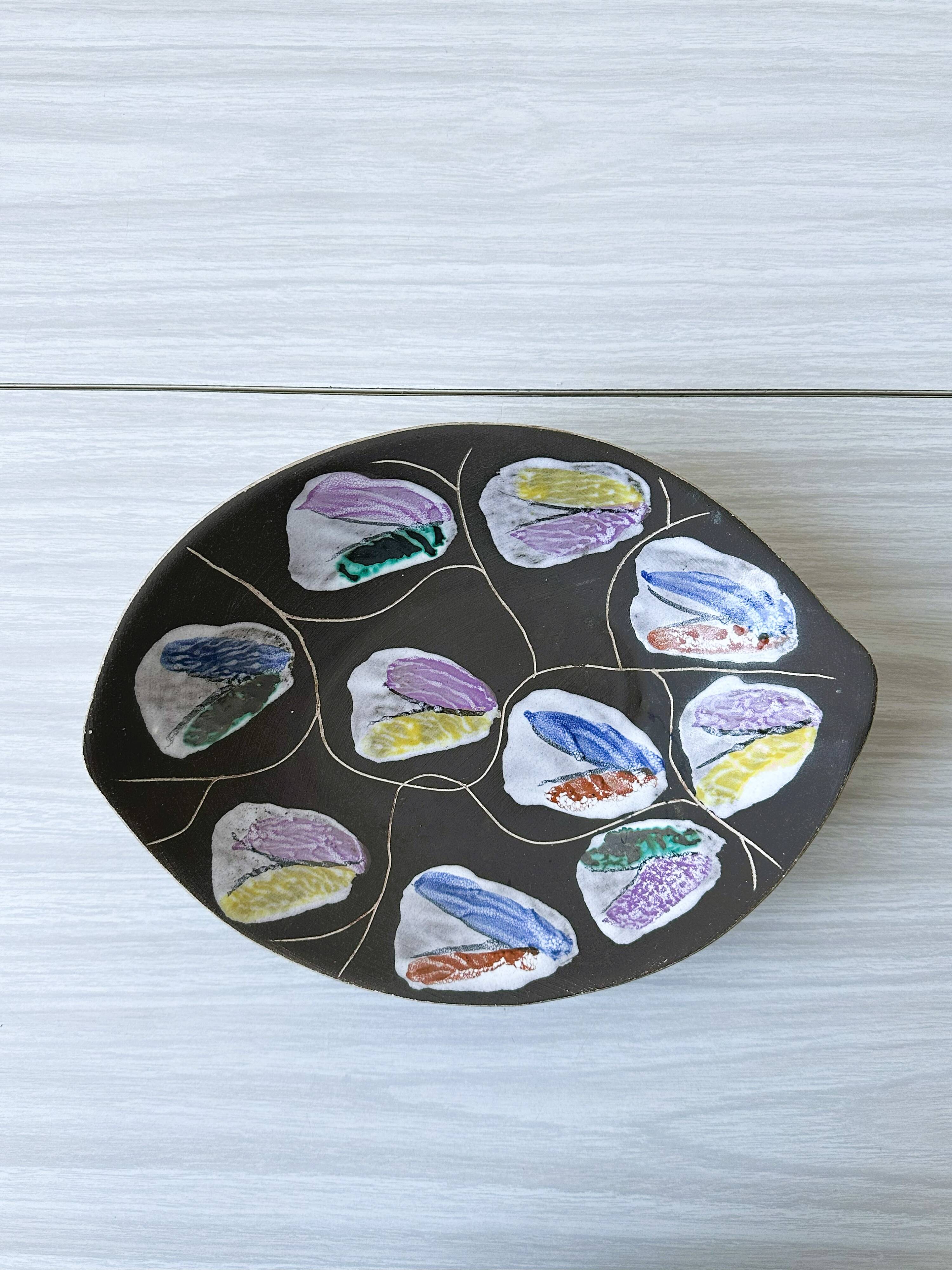 Large West Germany ceramic bowl 438