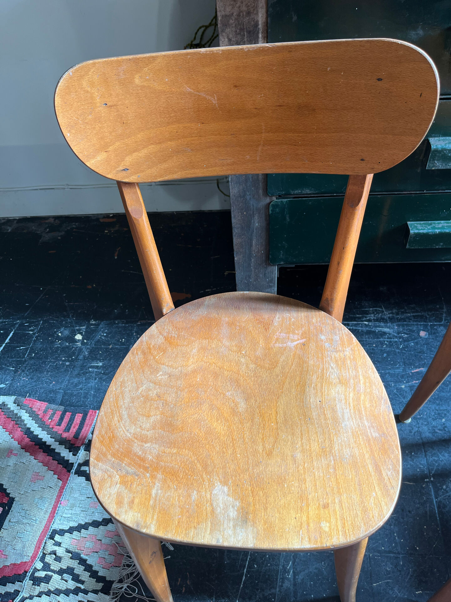 Set of 10 bistro chairs