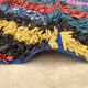 Colorful Boucherouite Berber rug - 104 x 202 cm