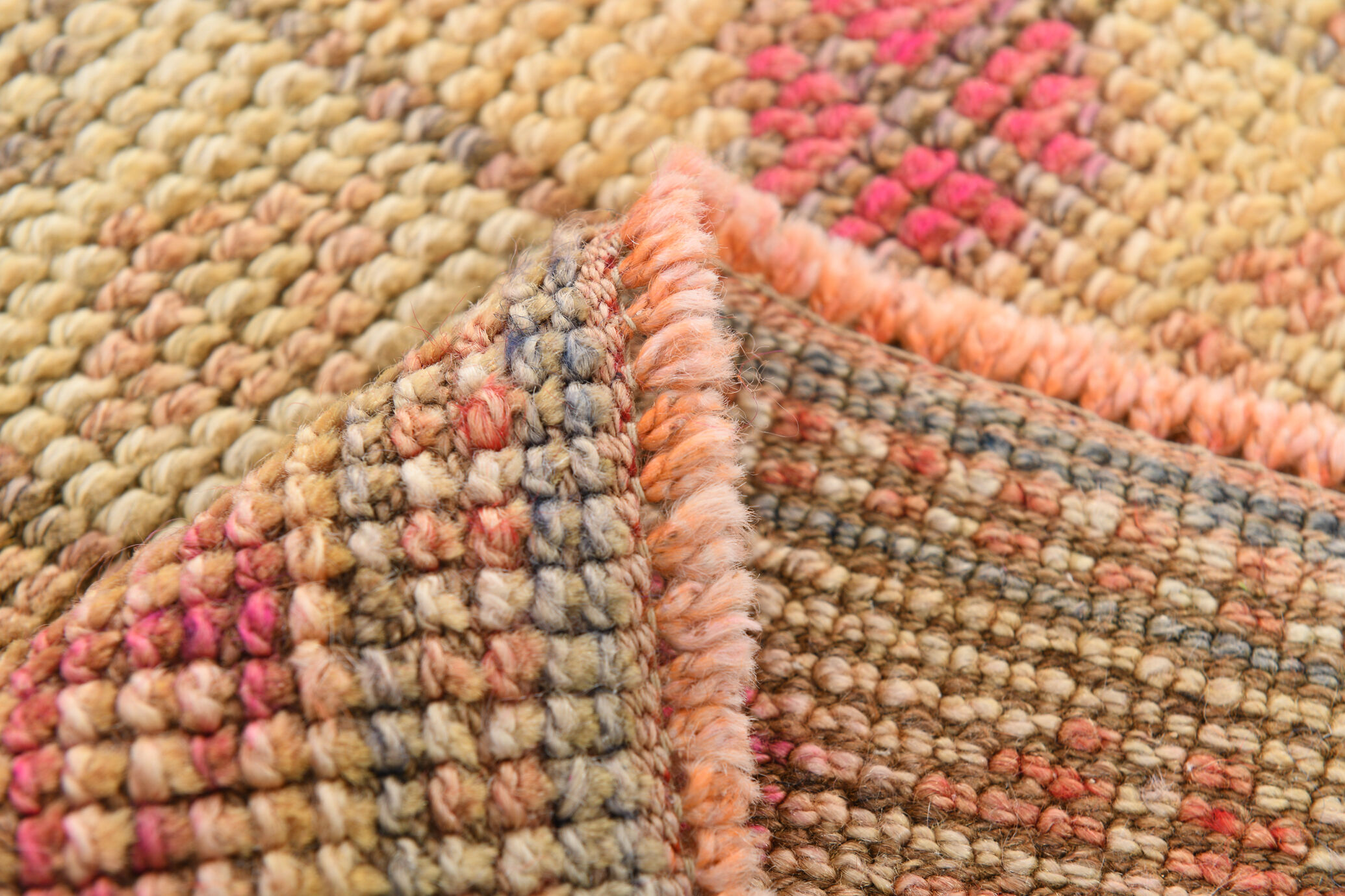 Oushak runner rug 77x386cm