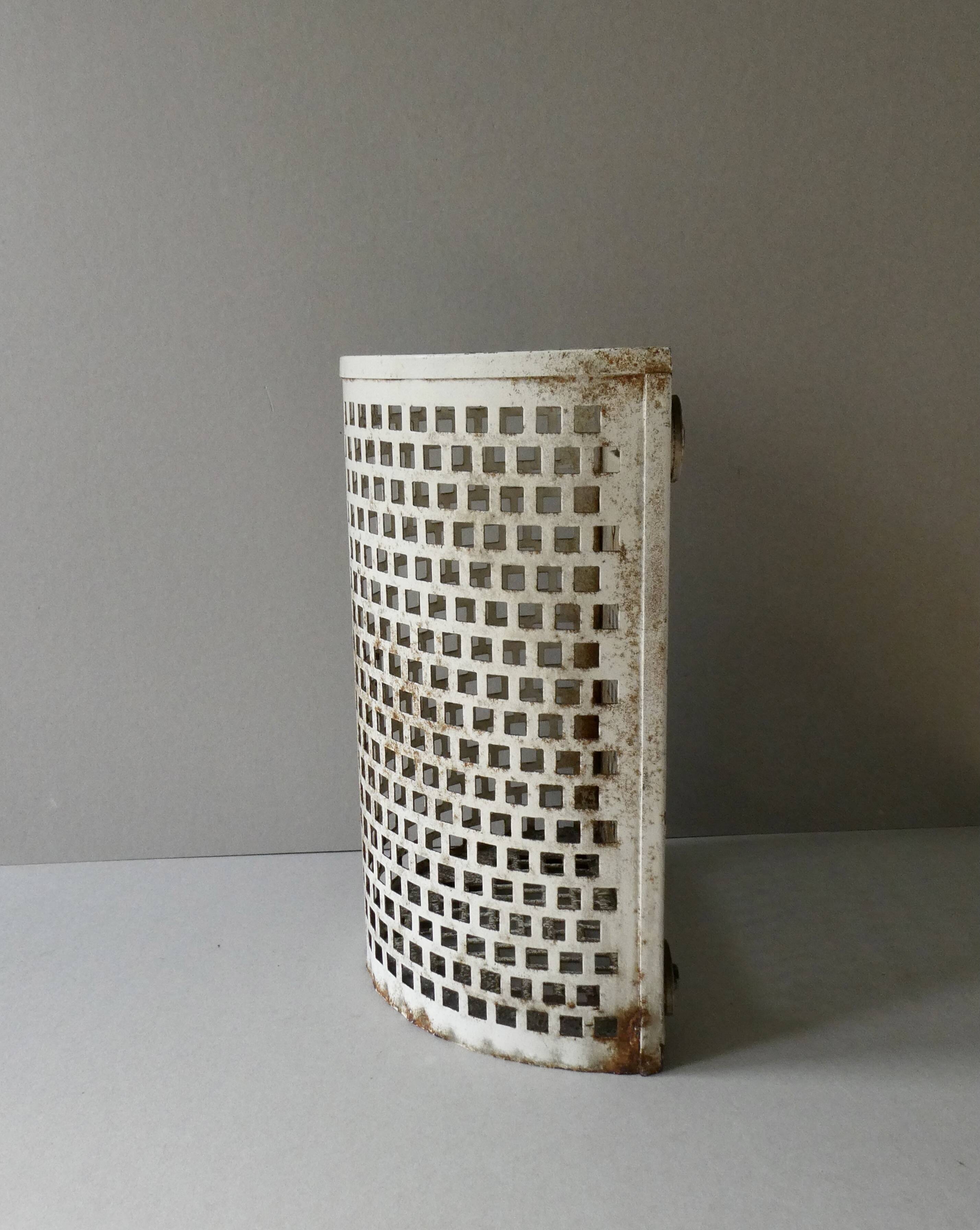 50s metal waste paper basket