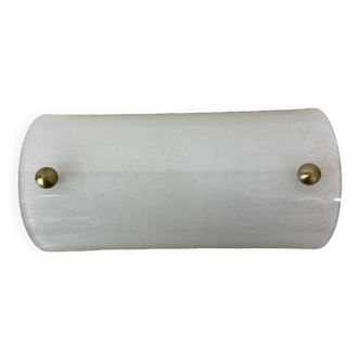 Applique vintage en lucite et laiton, 1970