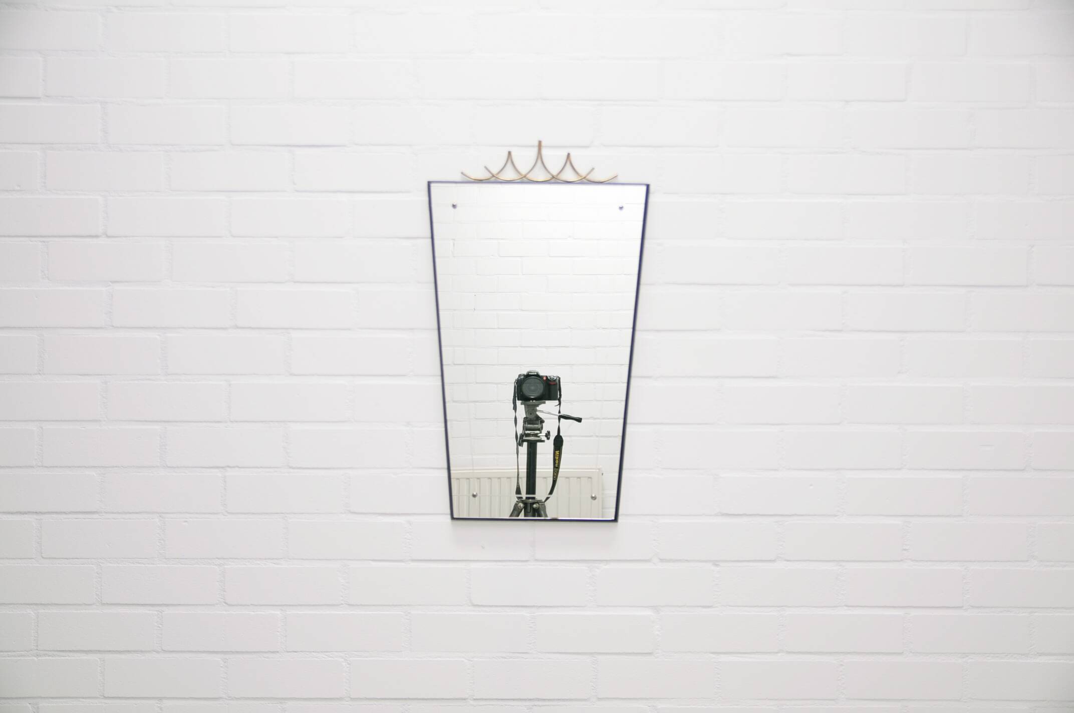 Vintage tapered mirror crown