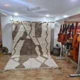Handmade wool Berber rug 300X200 cm
