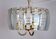 Blue Veca chandelier in Murano glass Italy 1970