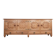 Very large French sideboard in solid oak, Guillerme and Chambron 1960.