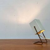 Modern mid-century German cube table lamp by Kaiser Leuchten, 1960s.