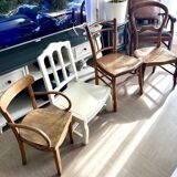 Lot 4 Old Children's Chairs