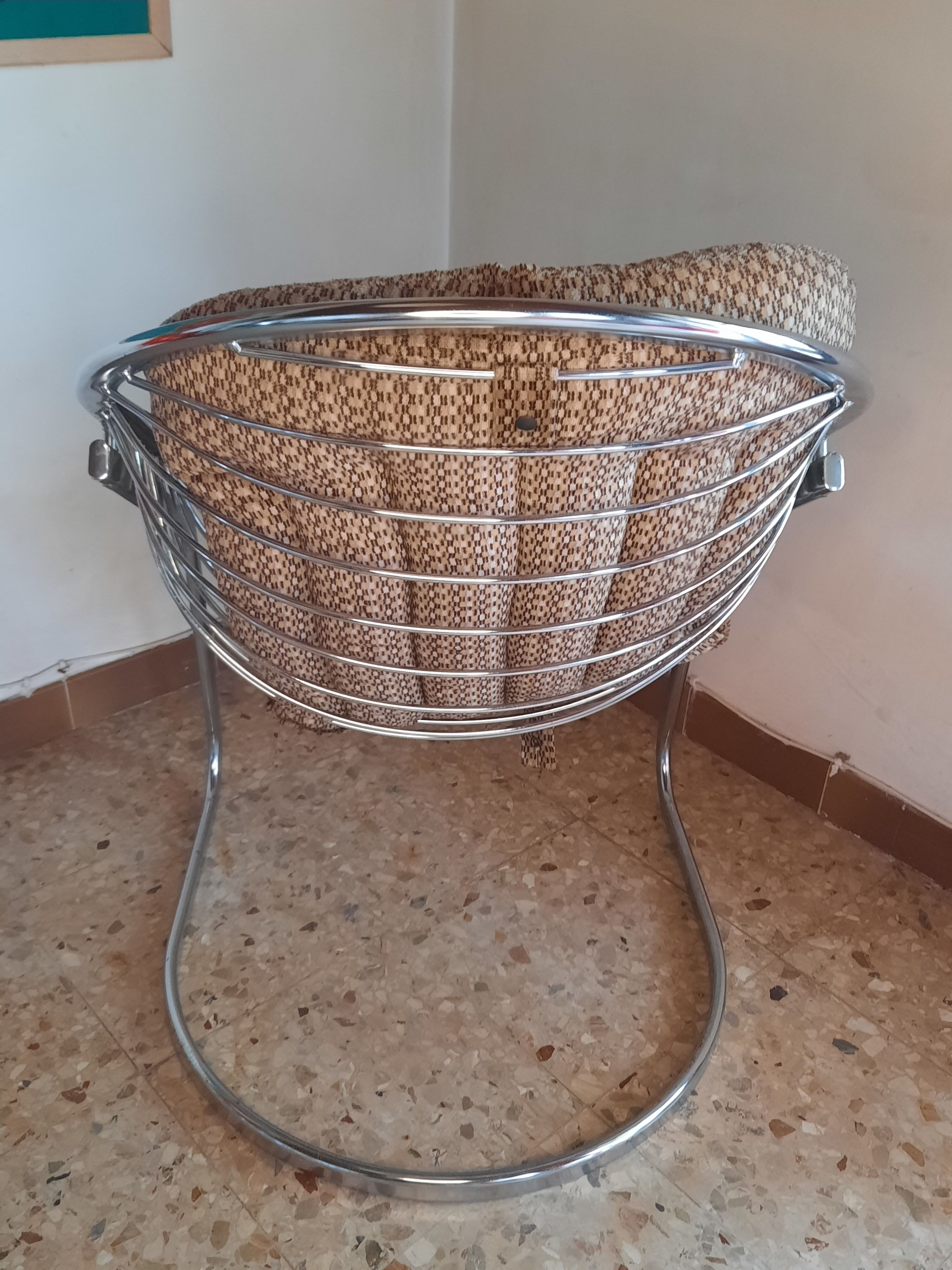 Eggchair armchair for Rima, Italy, 70s