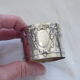 Silver metal towel ring