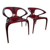 Ava Red Chair - Roche Bobois