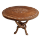 Table d'appoint vintage art tribal, années 60