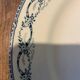 Series of 6 flat plates Terre de fer