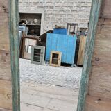 Burmese teak mirror