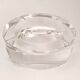 Monumental Czech Moser ashtray made of hand-cut crystal.