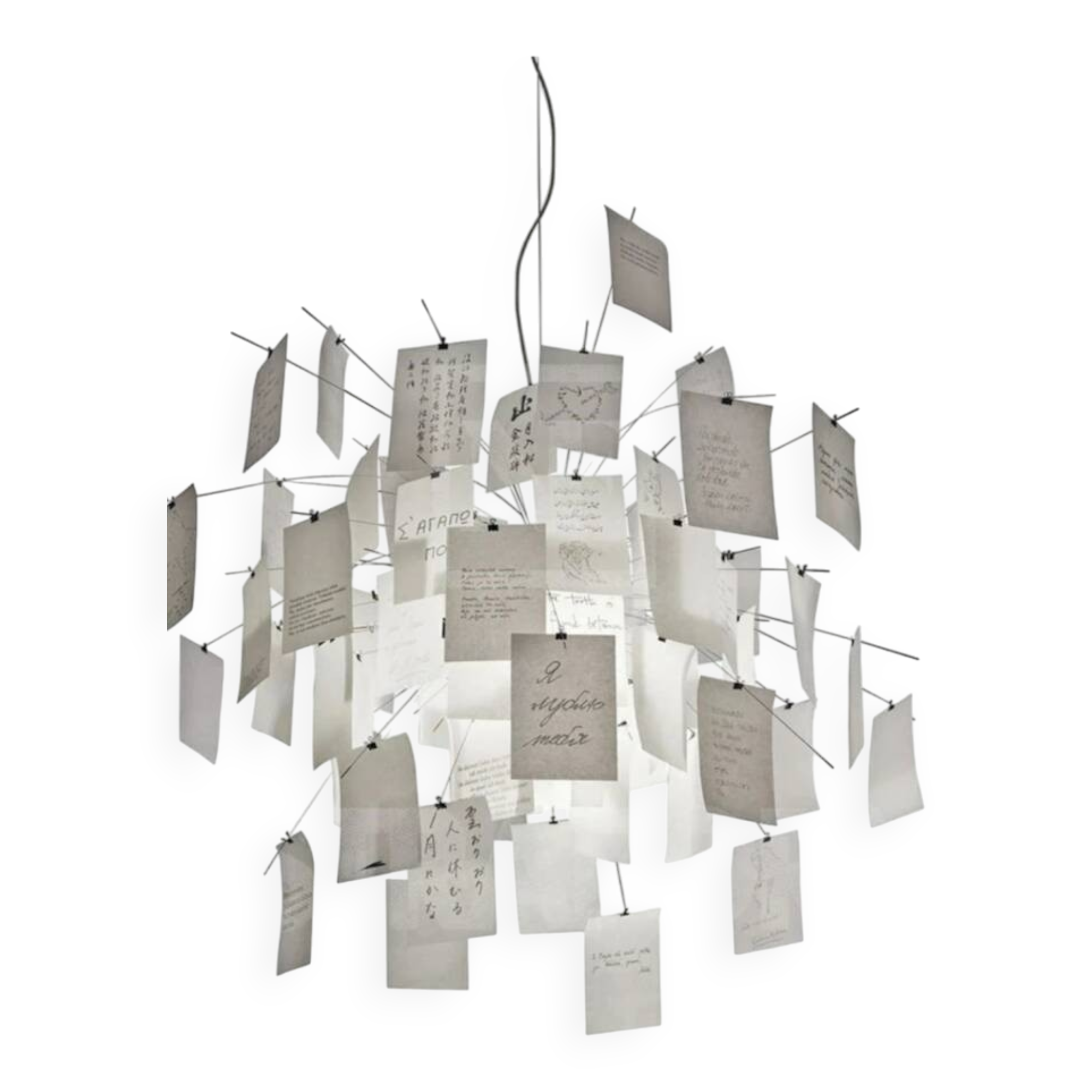 Zettle’z6 pendant lamp by Ingo Maurer