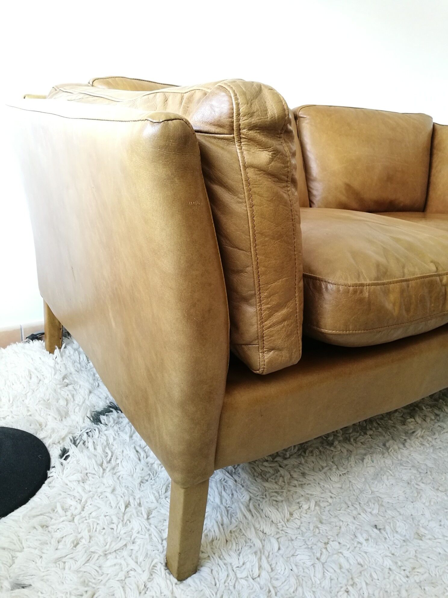 Vintage leather sofa