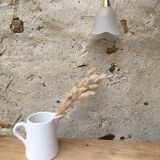 Pair of tulip lamps frosted glass