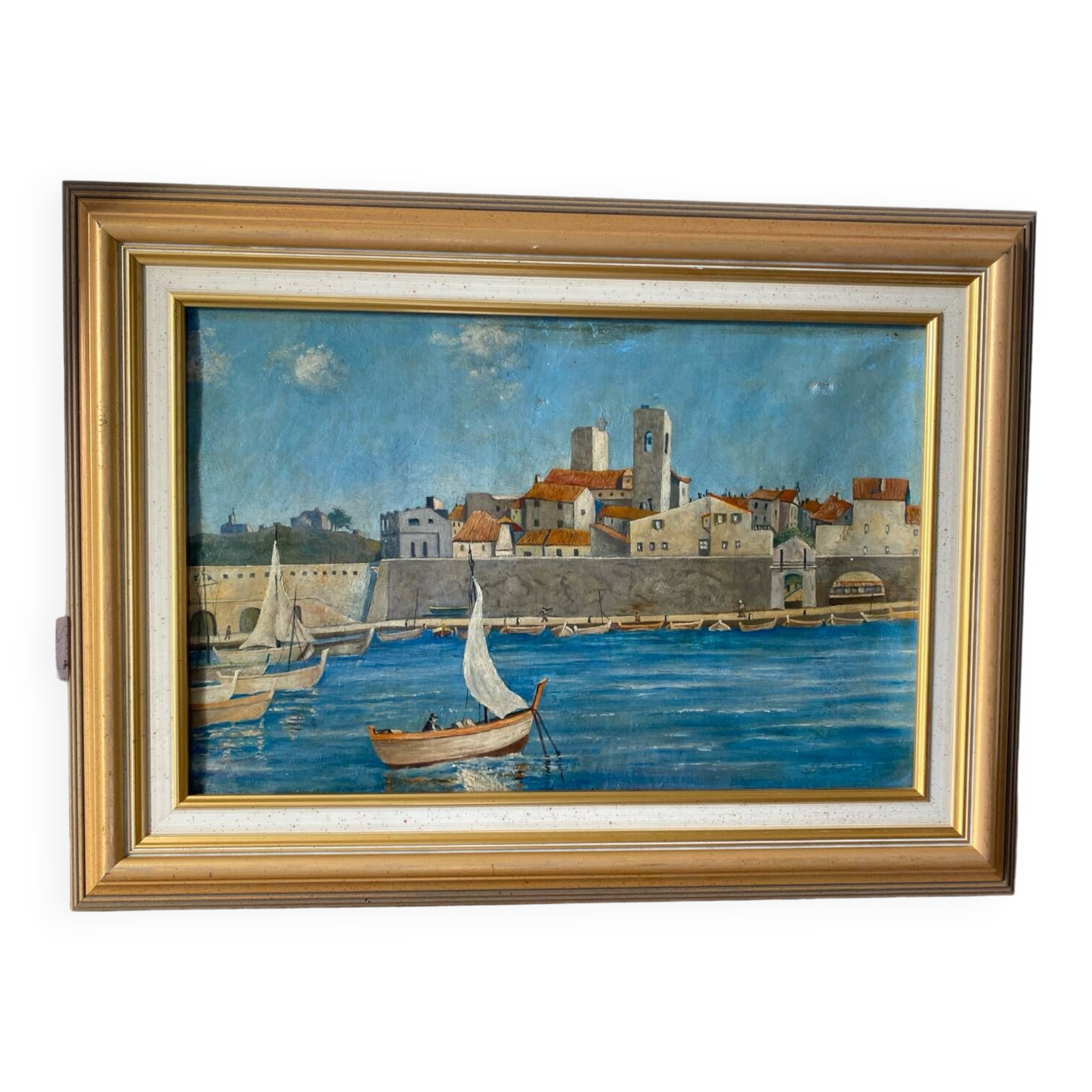 Fishing port in the Mediterranean