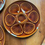 Set of 6 shell plates