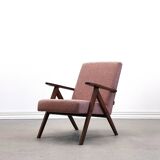 Mid Century Easy Chair Model B - 310 Var in Pink Boucle