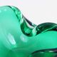 Cendrier en verre de Murano vert