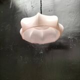 Pink opaline pendant light