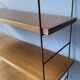 3 teak wall shelves, Nils Strinning 75 cm
