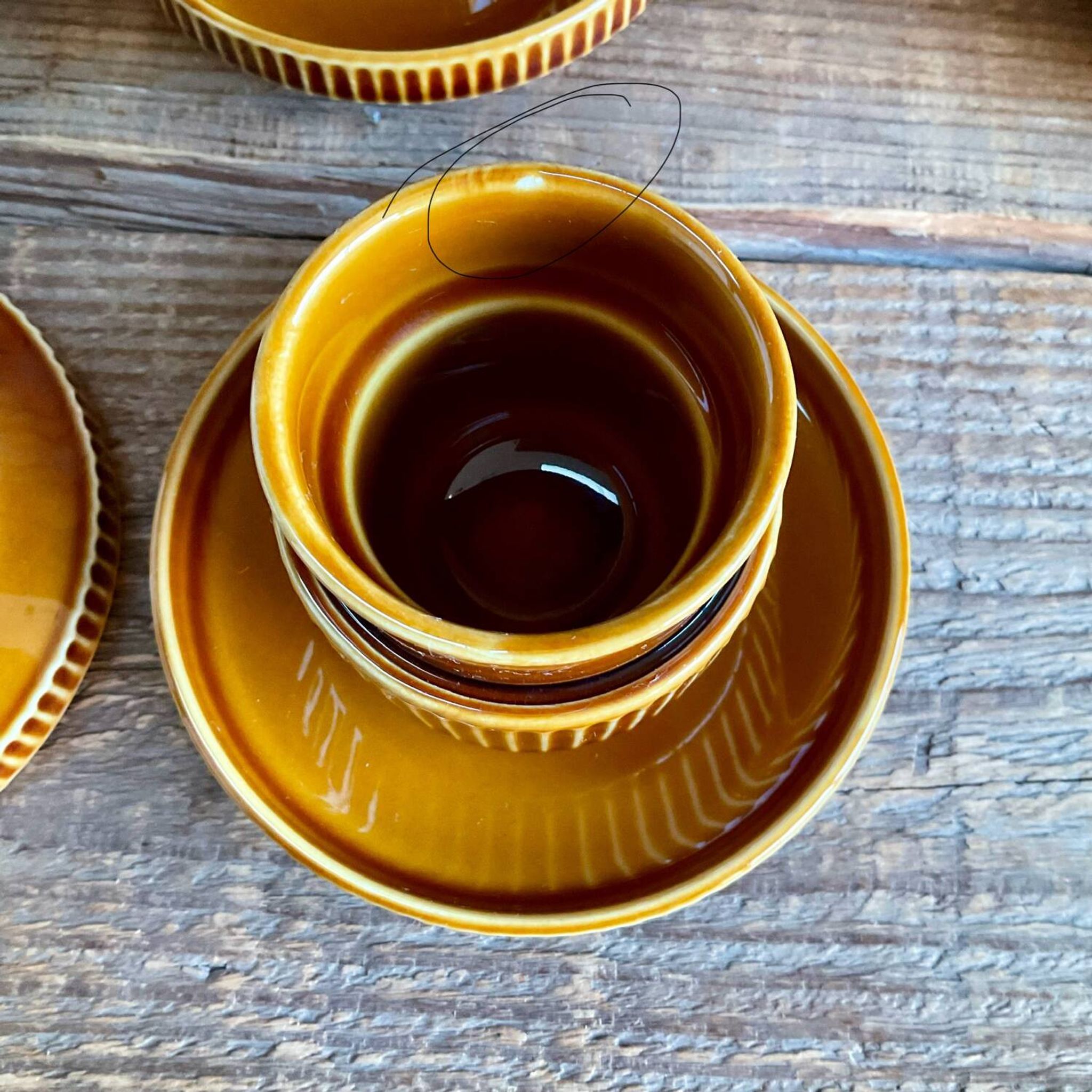 6 espresso cups Tognana Italy