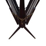 Porte-revue, porte-magazine pliant style Art Déco, 1960
