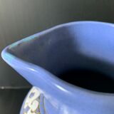 Blue pitcher