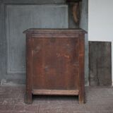 Wooden cabinet with 1 door, jam cabinet, storage unit.