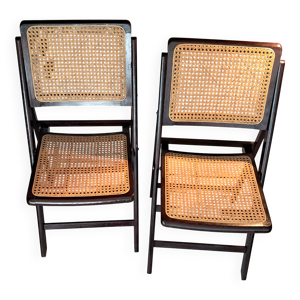 paire de chaises pliantes