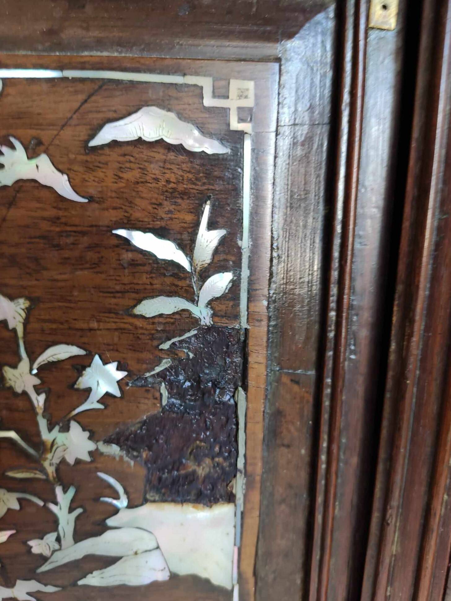 19th Century Indochinese Cabinet