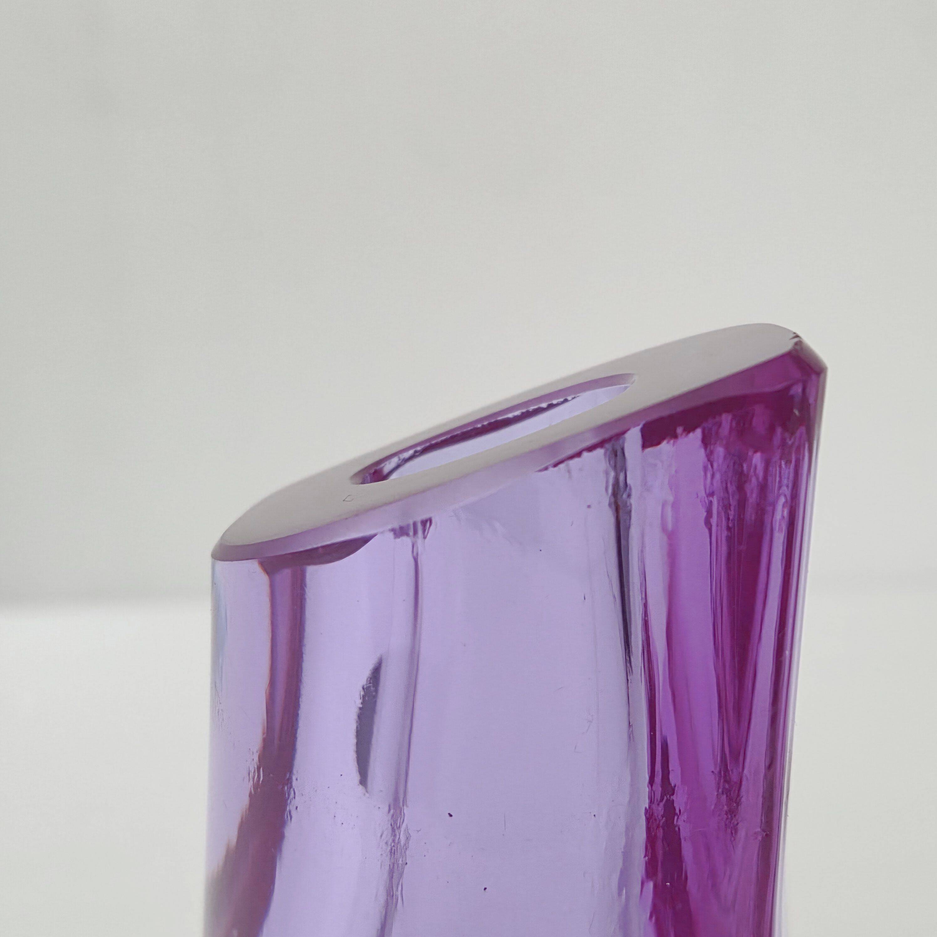 Vintage 1960 glass vase