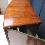 Art deco bar system in walnut