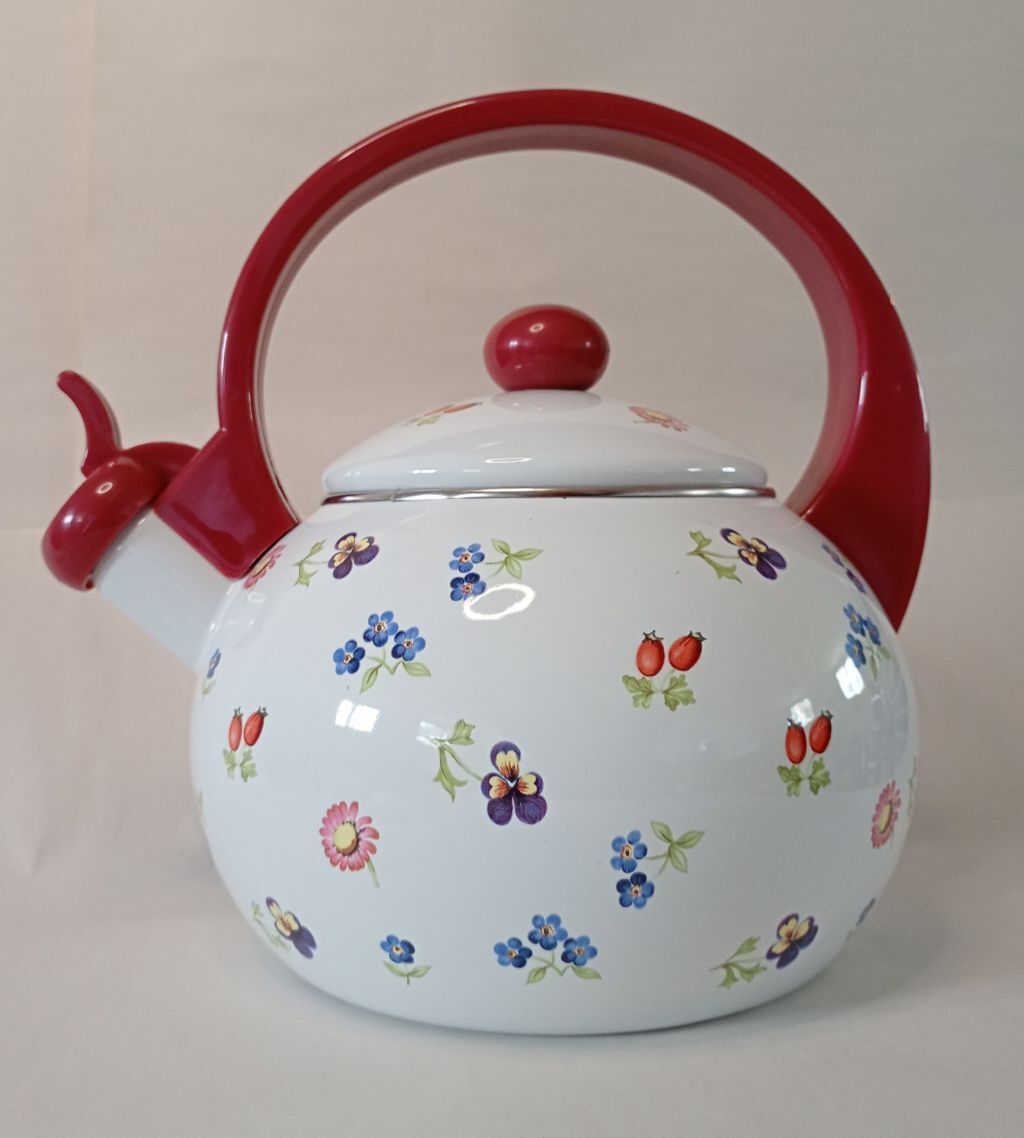 Bouilloire en émail Villeroy & Boch Petite Fleur