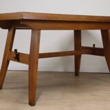 Table de repas de René Gabriel en chêne, 1950