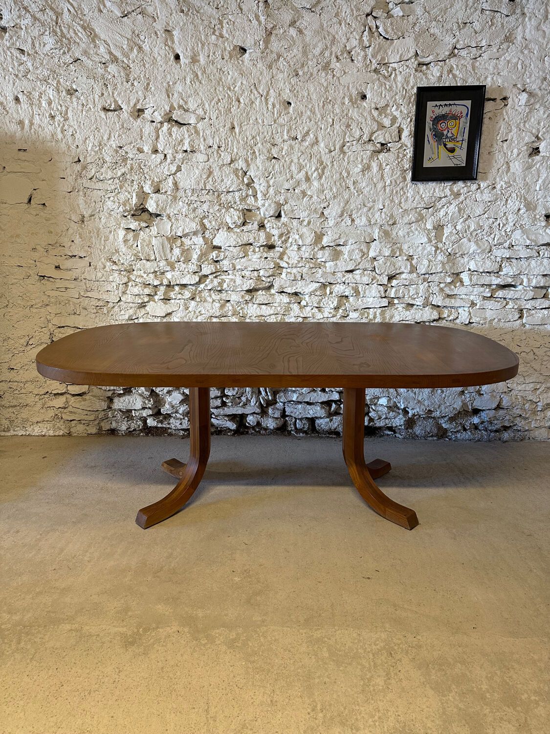 T40 dining table by Pierre Chapo