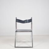 Design folding chair 'Elios' designed by Fontoni & Geraci, 1970s