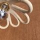 Suspension en céramique fleur en grès - artisanat français