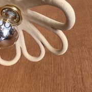 Ceramic flower suspension in stoneware - French craftsmanship