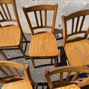 Set of 6 bistro chairs